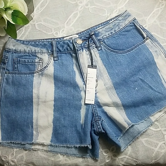 new denim shorts